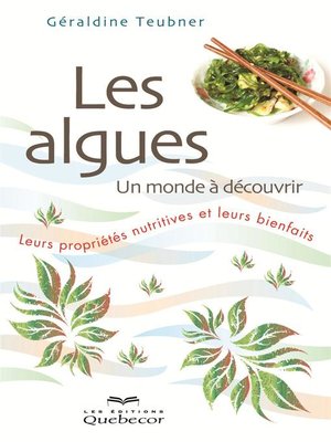 cover image of Les algues un monde à découvrir